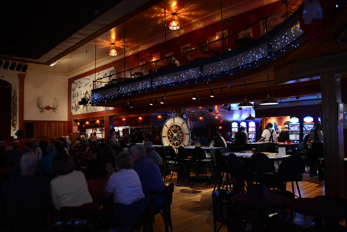 32A Diamond Tooth Gerties Gambling Hall Inside In Dawson City Yukon